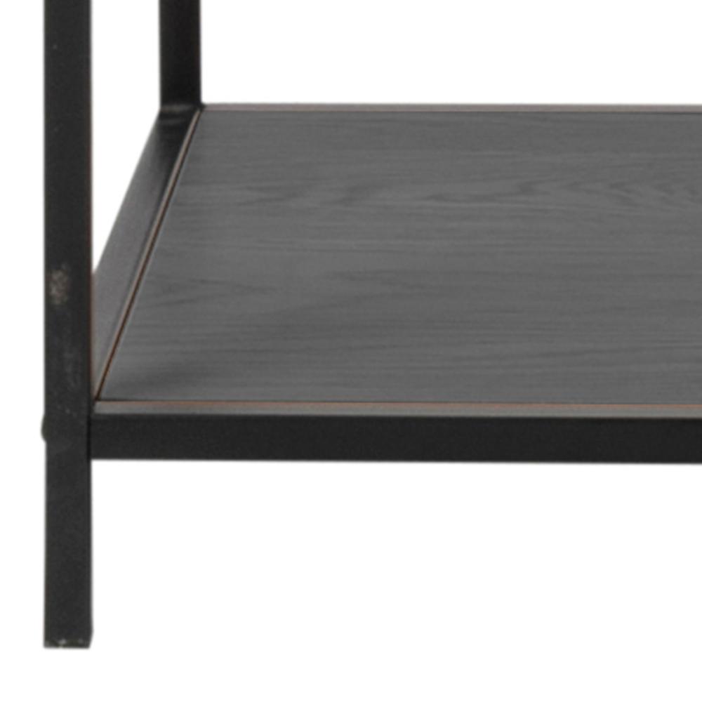 Boekenkast Breindas Zwart 114 cm - Afbeelding 4