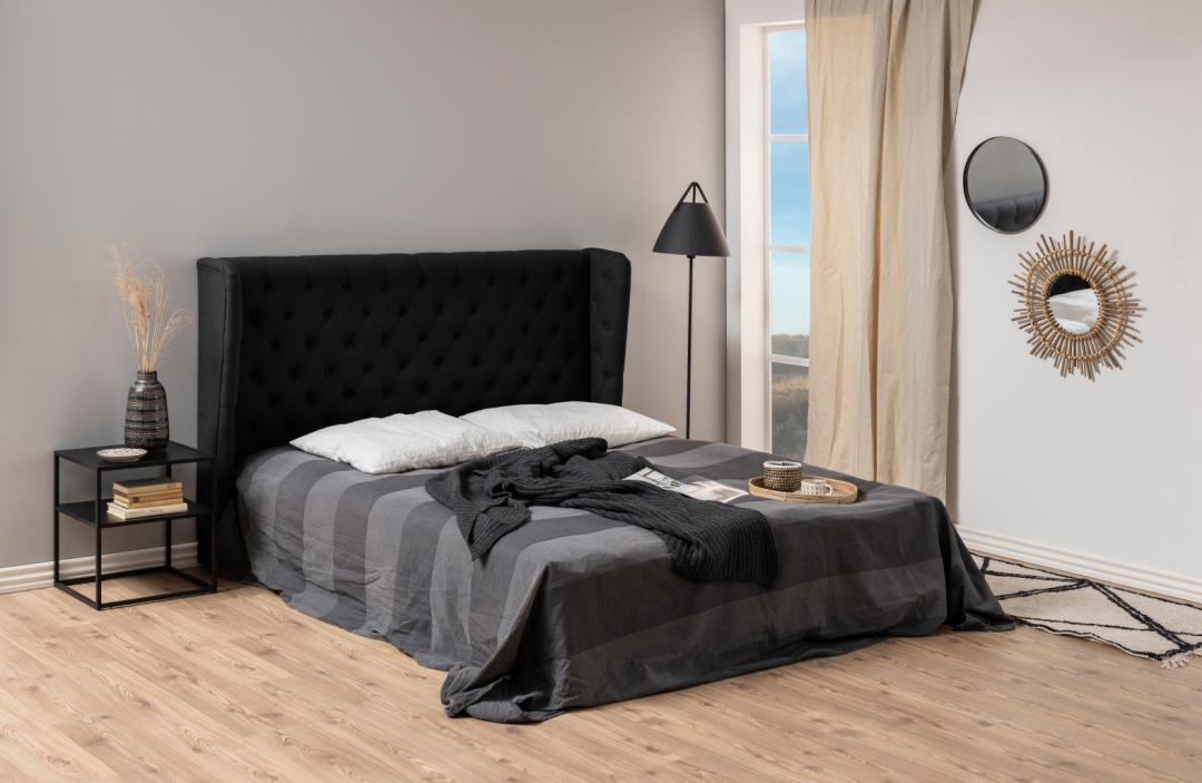 Nachtkastje Gusonte Zwart 45 cm - Afbeelding 6