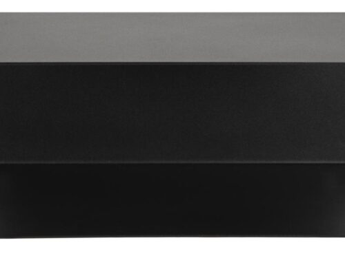 Wandplank Reltas staal 35 cm, mat zwart, industrieel design met stevige opbergruimte, set van 14