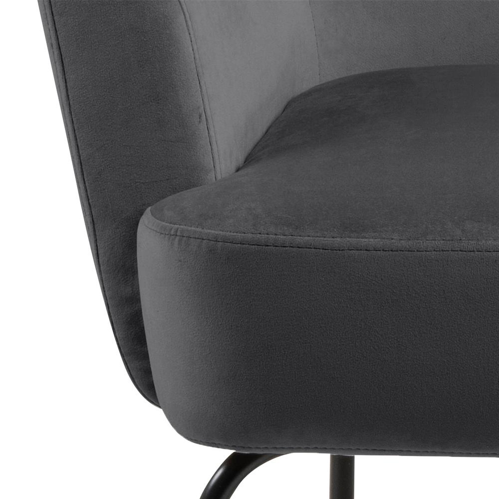 Loungestoel Lorrena Grijs - Afbeelding 5