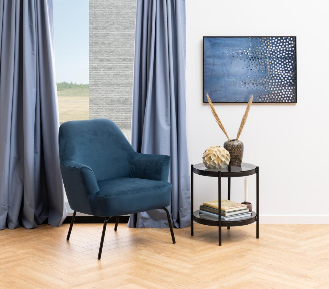 Loungestoel Hildan Blauw - Afbeelding 7