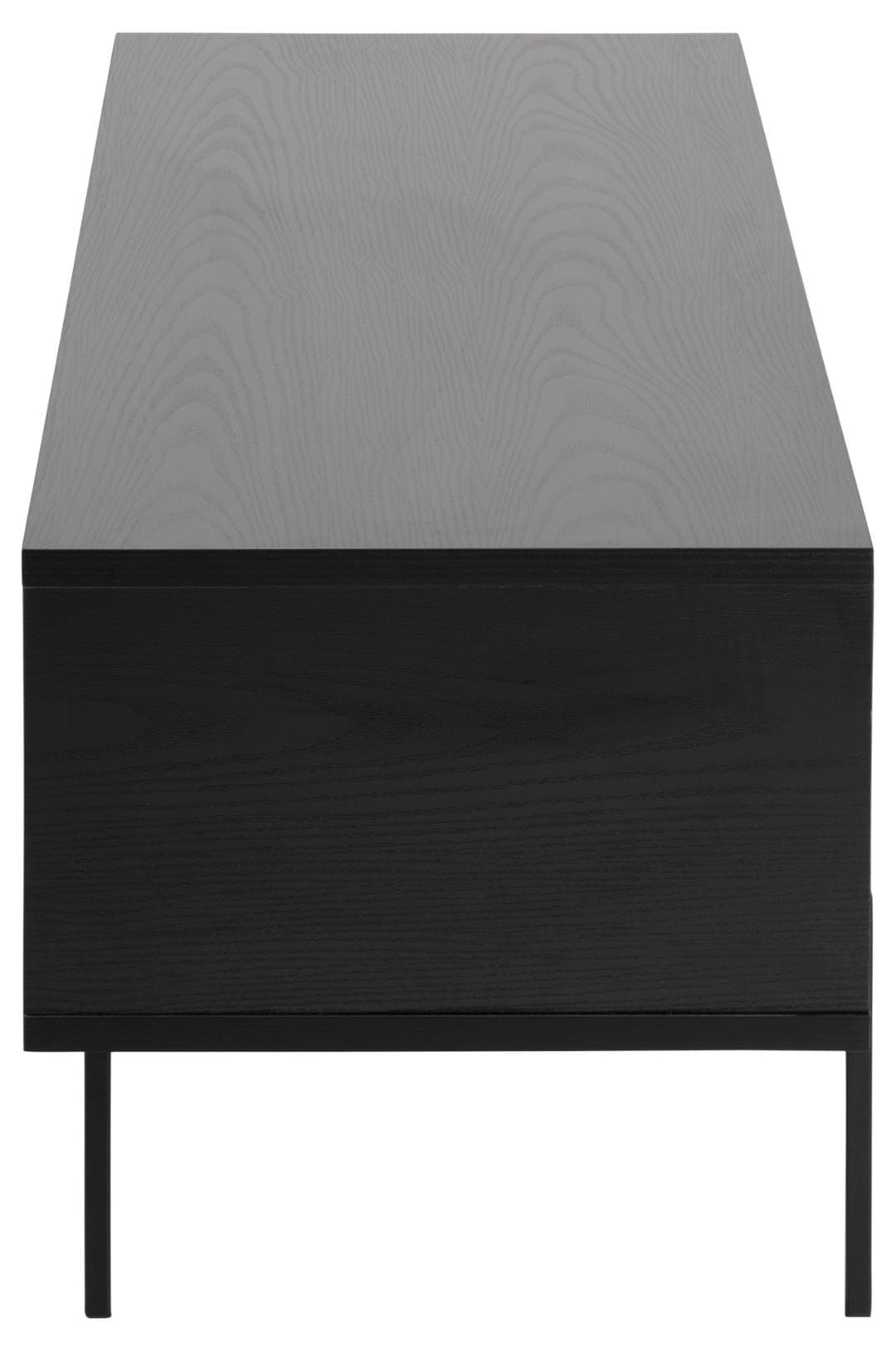 TV-meubel Relvan Zwart 140 cm - Afbeelding 3