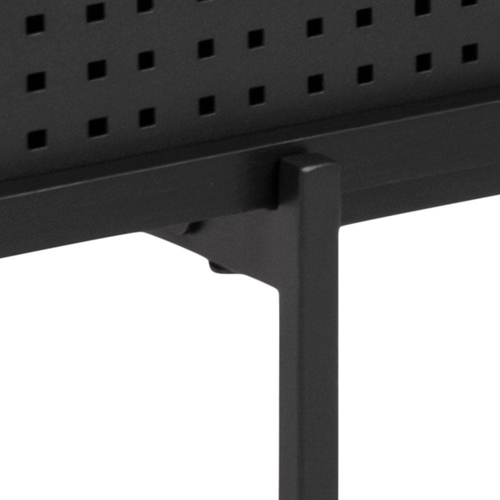TV-meubel Relvan Zwart 140 cm - Afbeelding 5