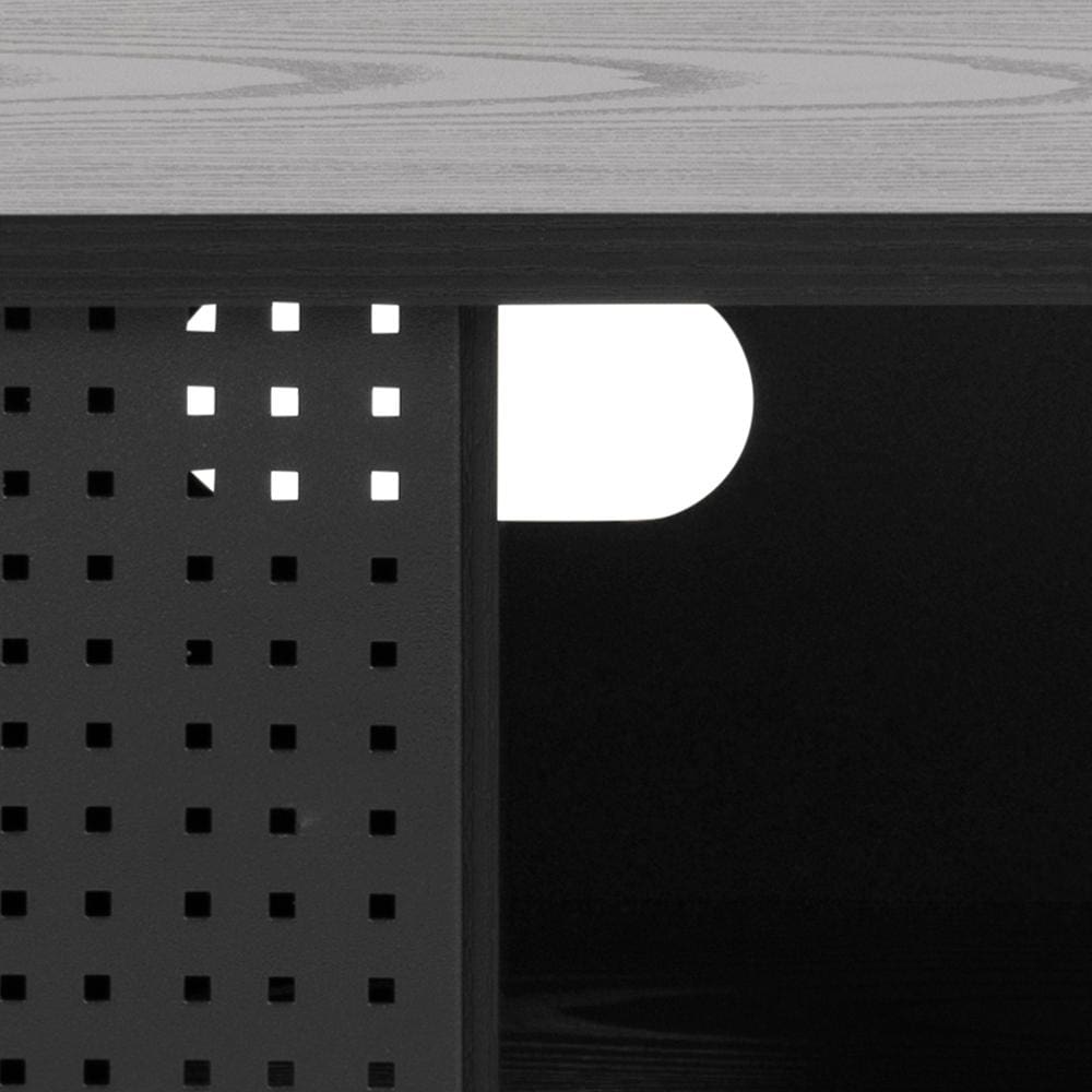 TV-meubel Relvan Zwart 140 cm - Afbeelding 6
