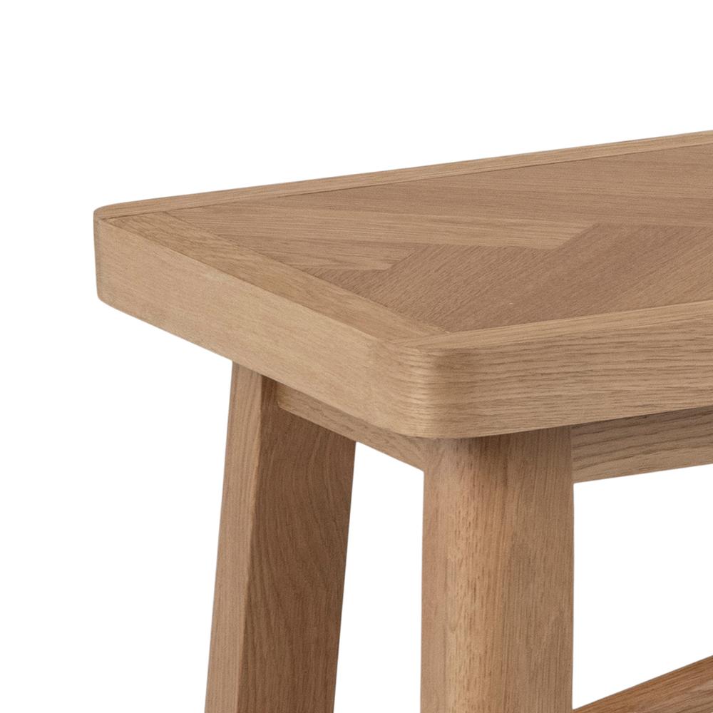 Bank Huve Hout Naturel - Afbeelding 2