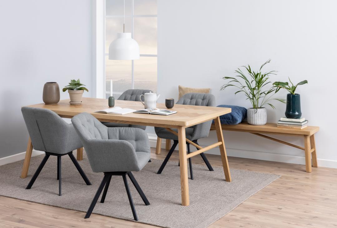 Bank Huve Hout Naturel - Afbeelding 7