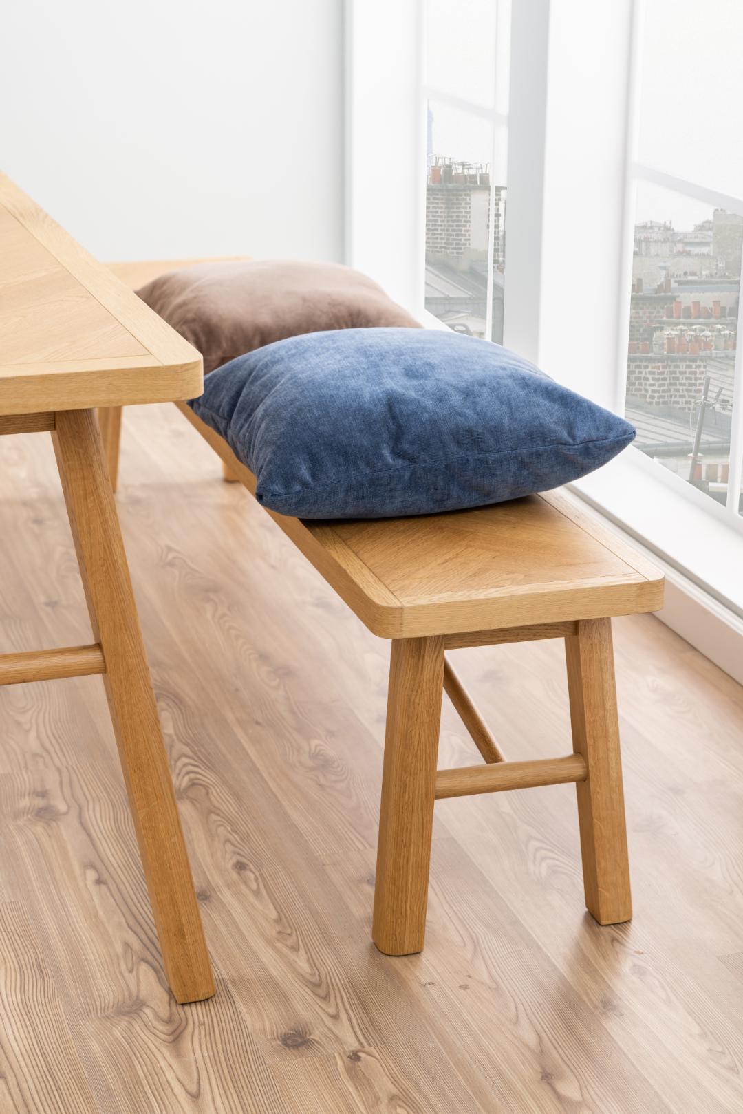Bank Huve Hout Naturel - Afbeelding 10