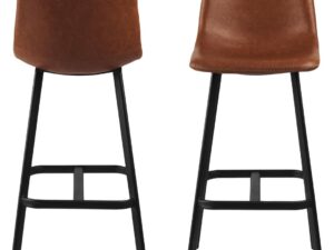 Barkruk Haandil Kunstleer Bruin