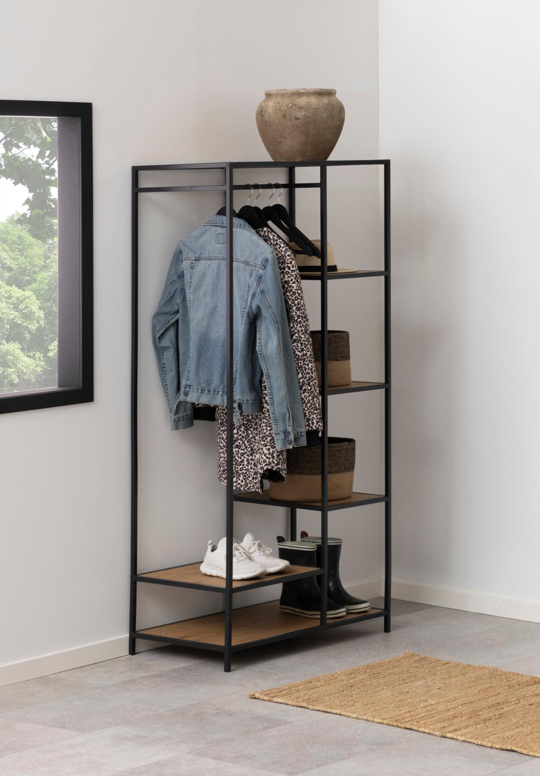 Kledingrek Ranne Staal 77 cm - Afbeelding 8