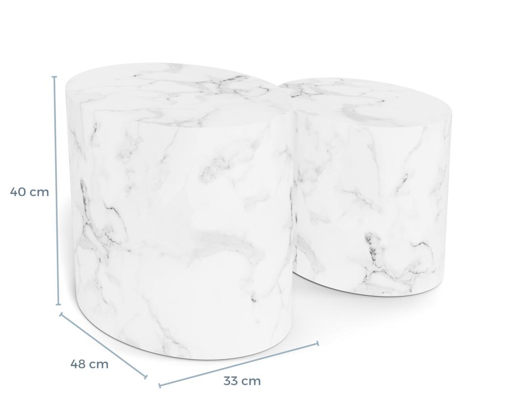 Salontafel Leildek Papier 33 cm - Afbeelding 8