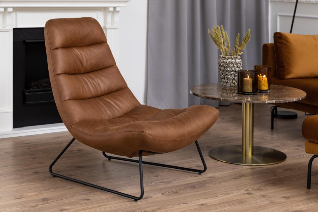 Loungestoel Stelvan Bruin - Afbeelding 9