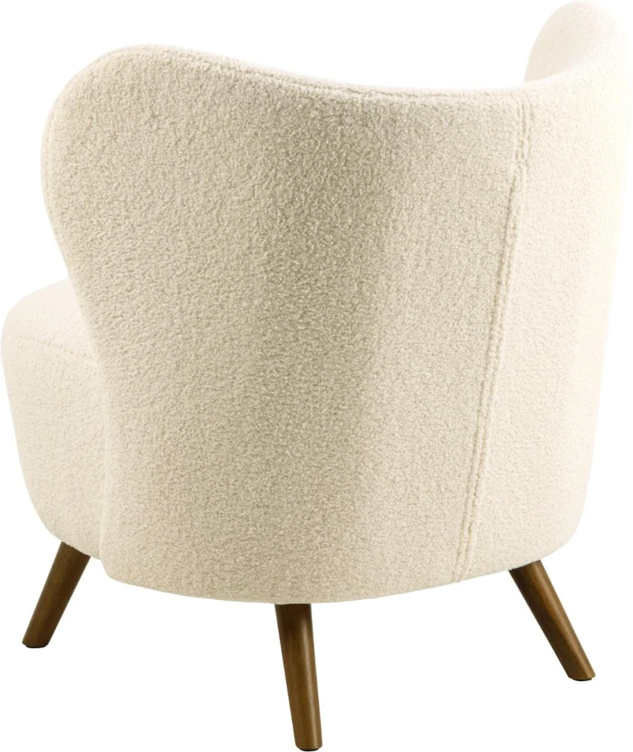 Fauteuil Ceiskane beige polyester - Afbeelding 2