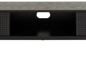 TV-meubel Tielty Zwart 180 cm