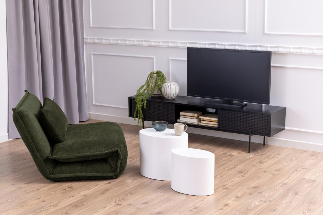 TV-meubel Tielty Zwart 180 cm - Afbeelding 7