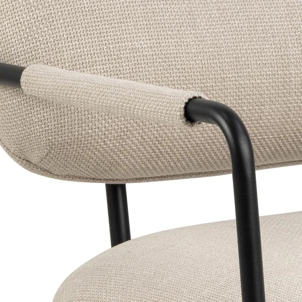 Fauteuil Gaantel Beige - Afbeelding 3
