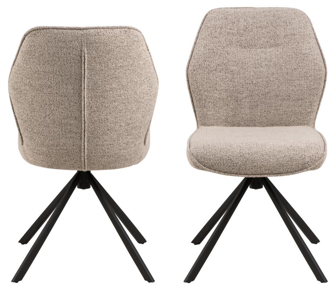 Eetkamerstoel Tennira Beige