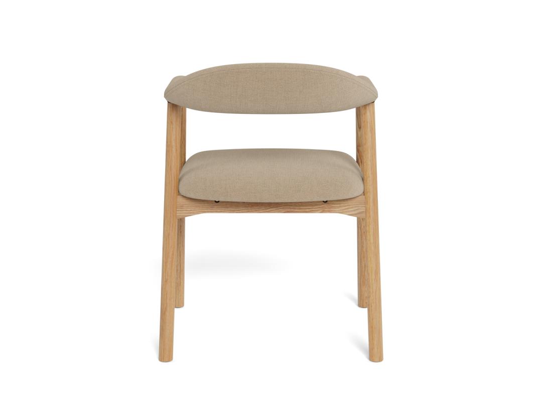 Eetkamerstoel Treskaro Beige - Afbeelding 4