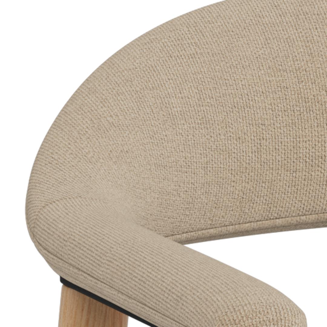 Eetkamerstoel Treskaro Beige - Afbeelding 5
