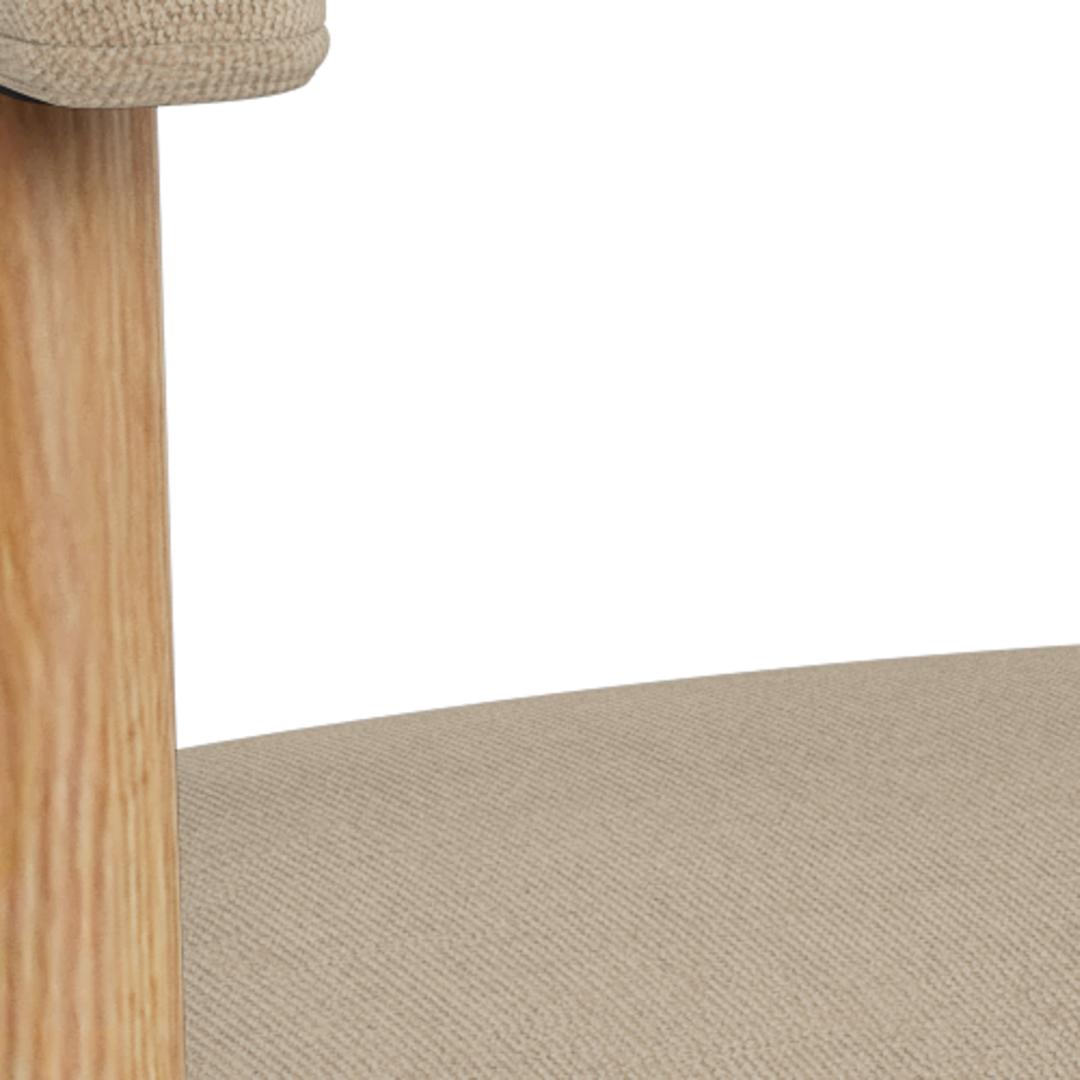 Eetkamerstoel Treskaro Beige - Afbeelding 6