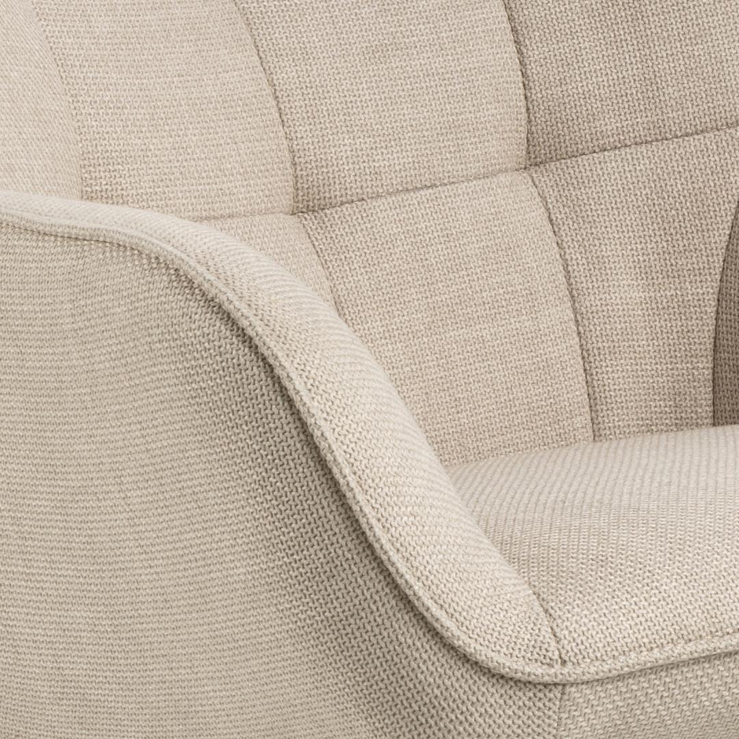 Ruststoel Pendik Beige - Afbeelding 4