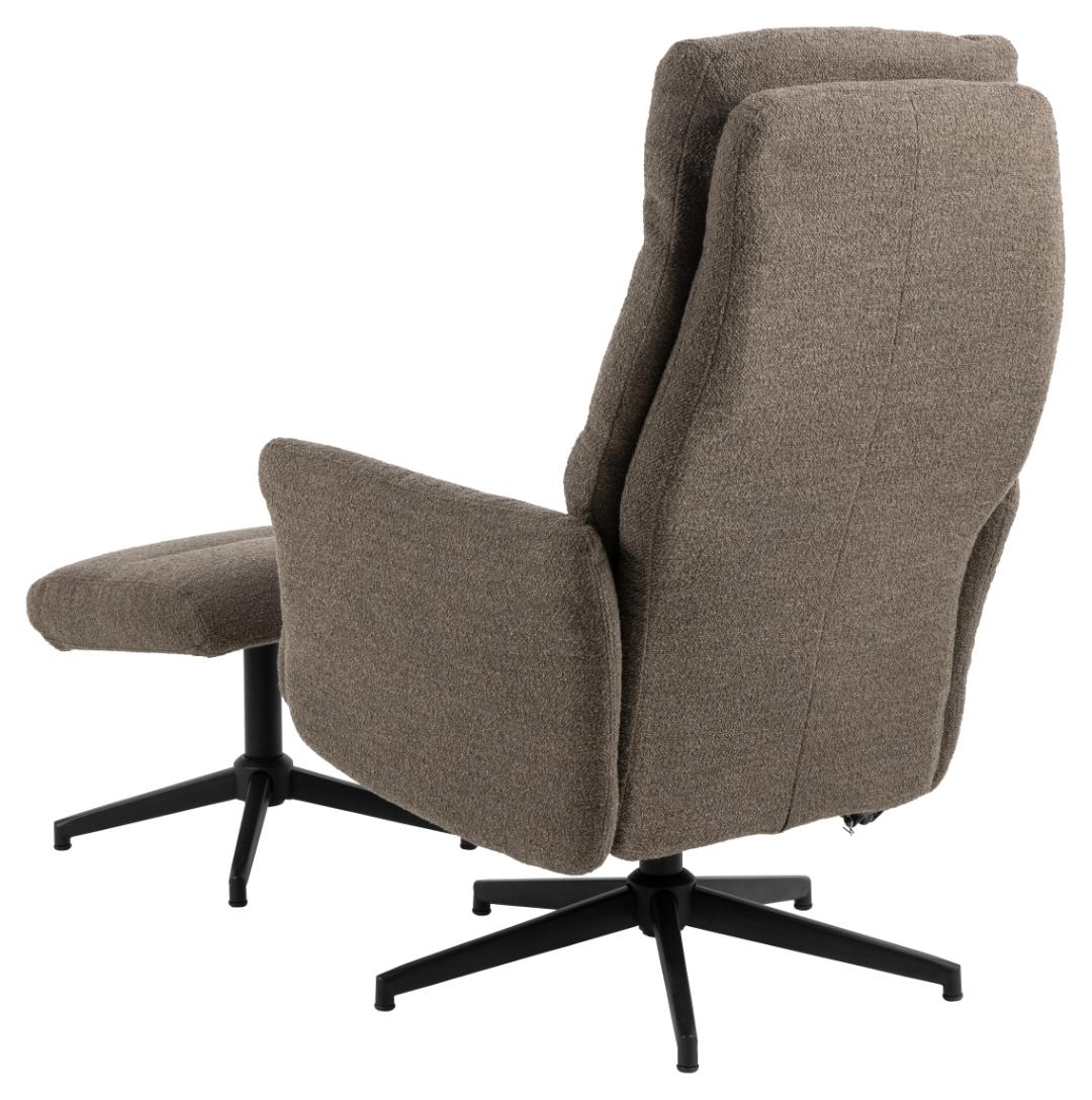 Relaxfauteuil Feilvoro Grijs - Afbeelding 2