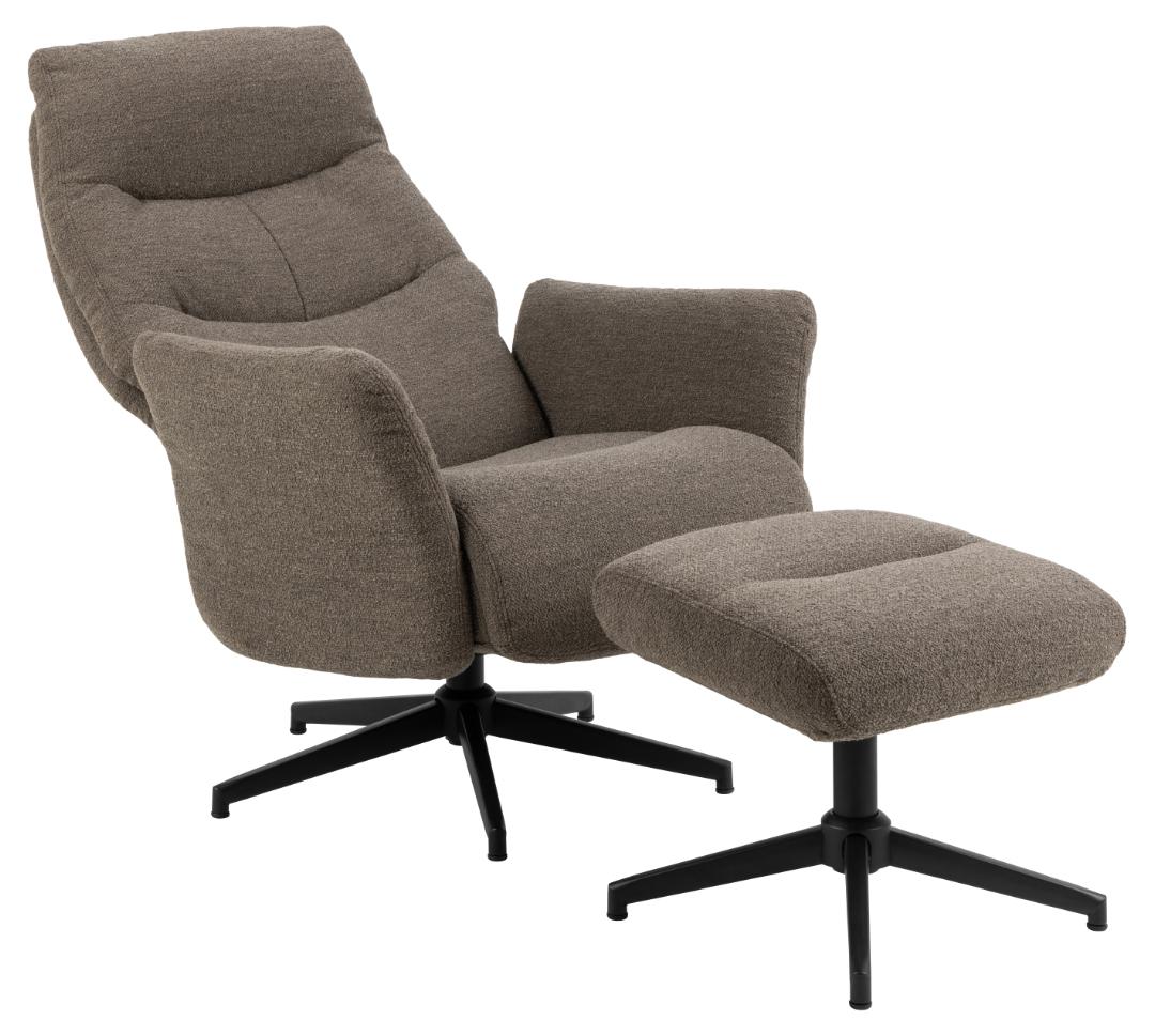 Relaxfauteuil Feilvoro Grijs - Afbeelding 3