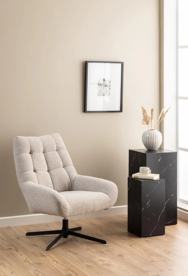 Ruststoel Traulvy Beige - Afbeelding 5