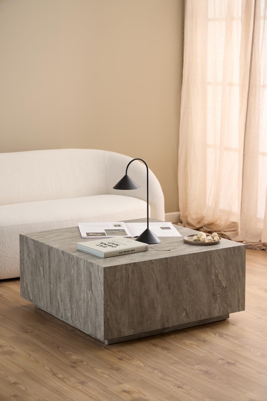 Salontafel Brural Papier 90 cm - Afbeelding 8
