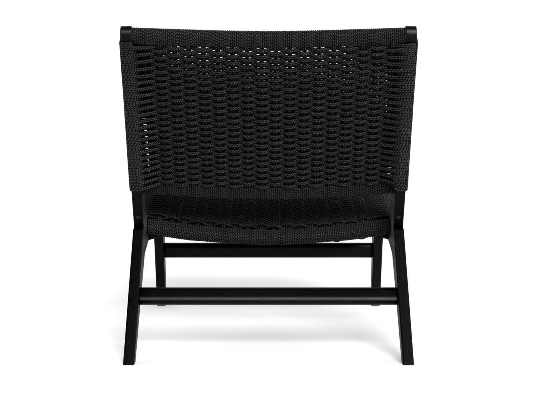 Fauteuil Daustira Hout Zwart - Afbeelding 4