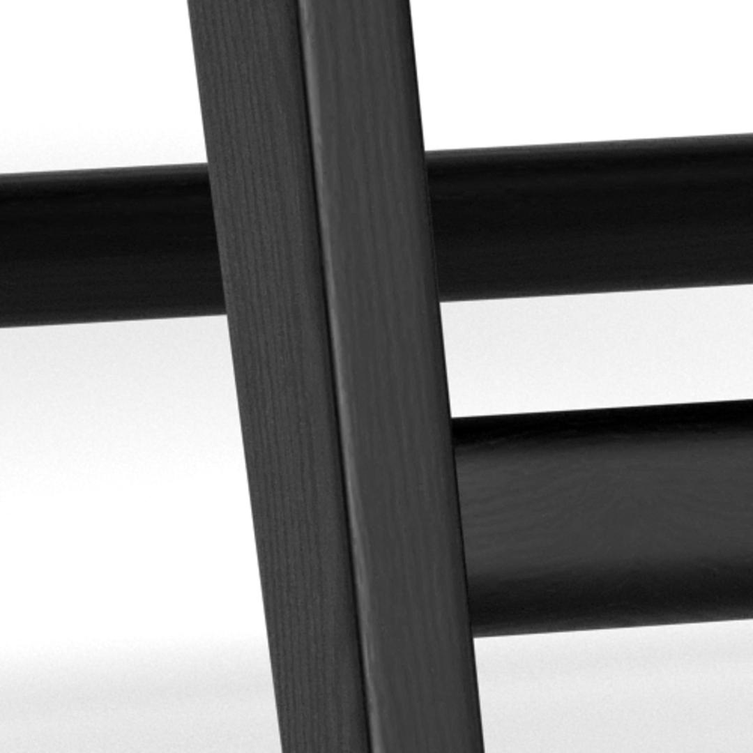 Fauteuil Daustira Hout Zwart - Afbeelding 7