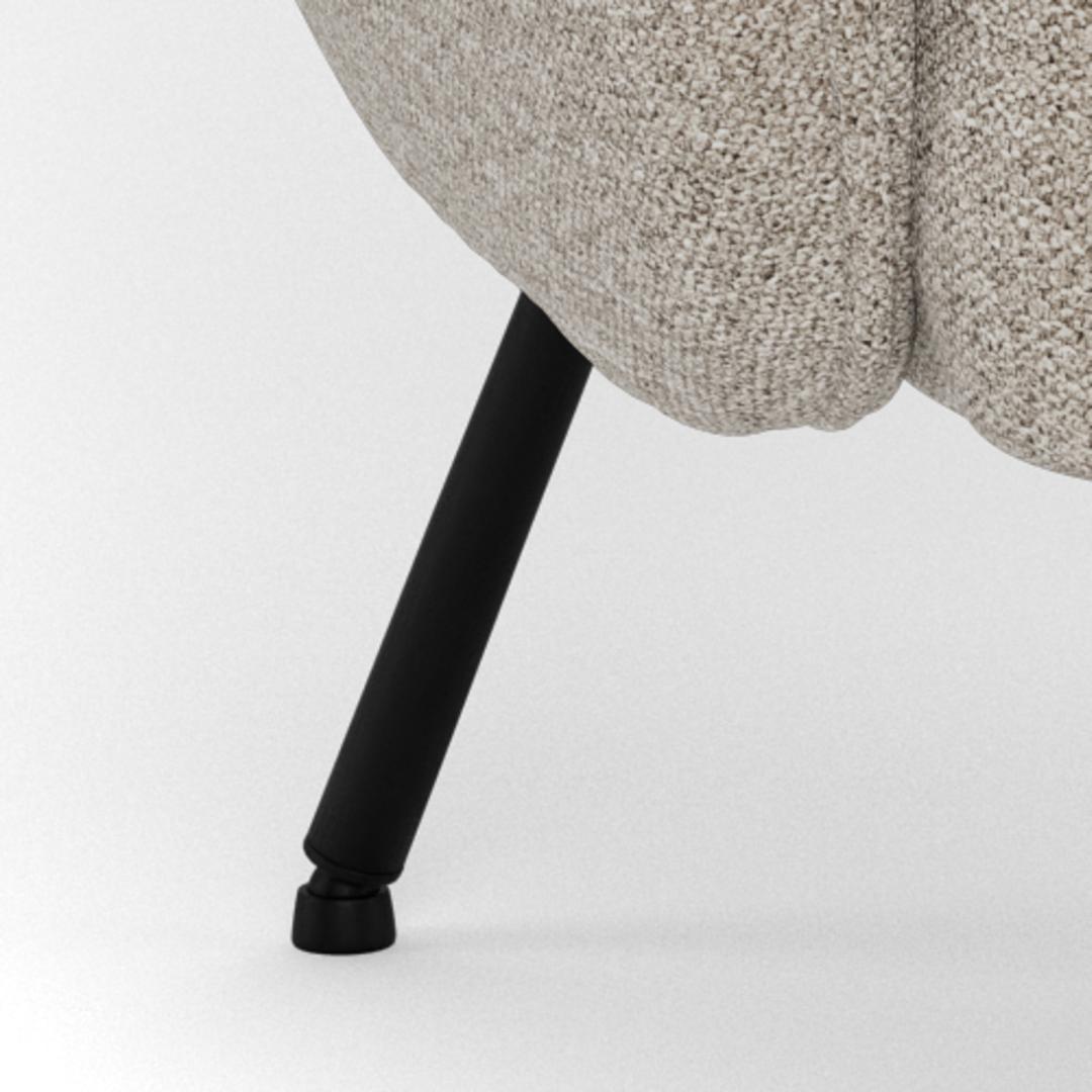 Ruststoel Worms Beige - Afbeelding 7