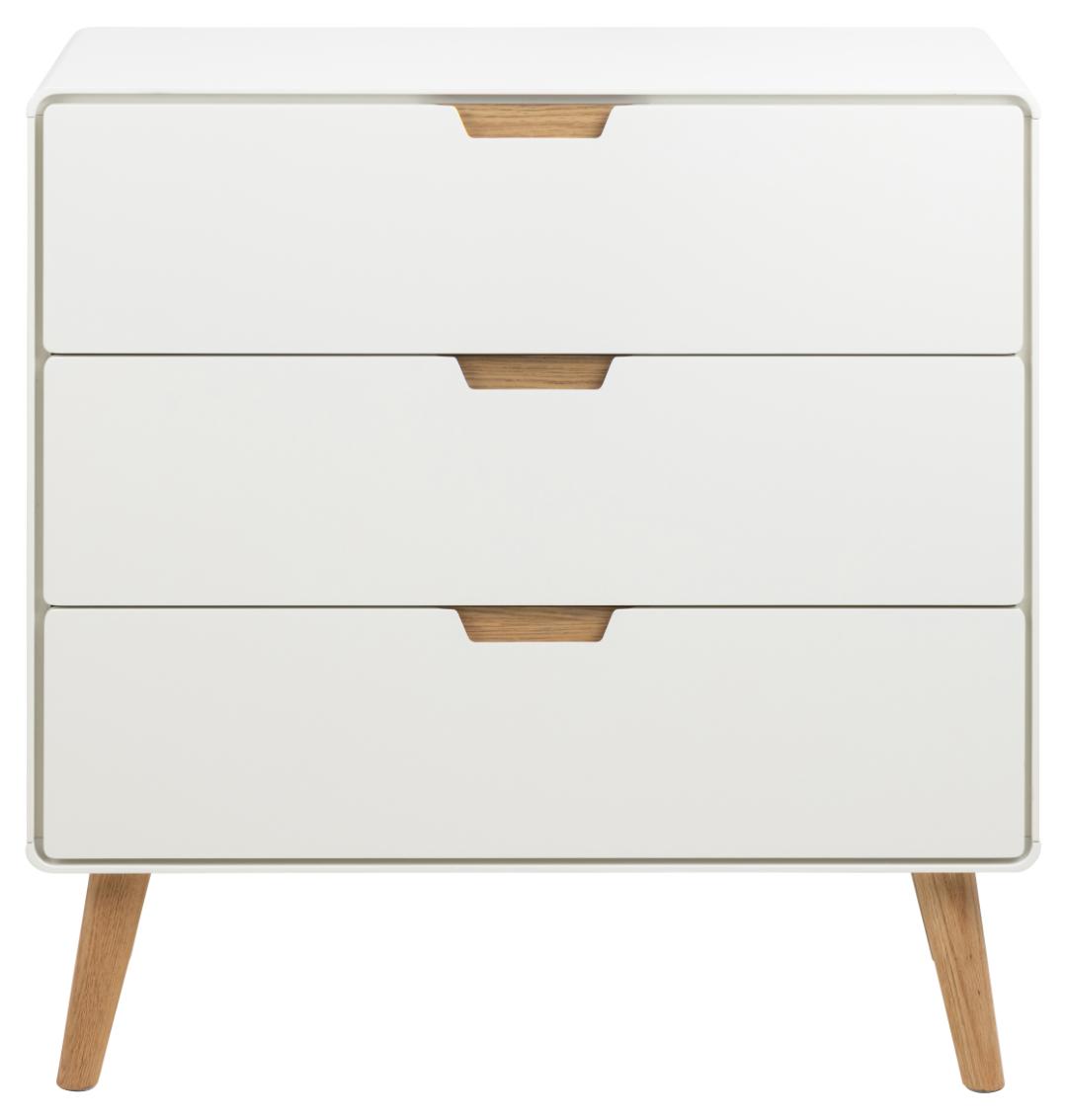 Ladekast Neilvund Wit 80 cm