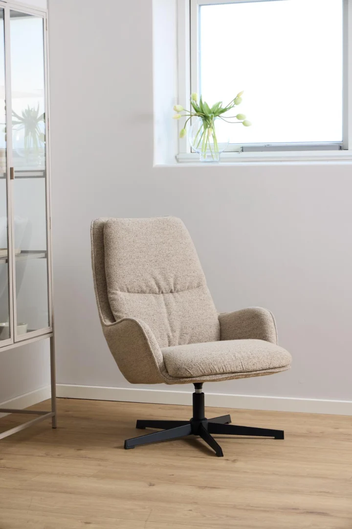 Loungestoel Meitol Beige - Afbeelding 9