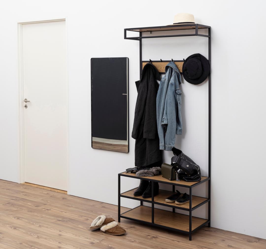 Kledingrek Foores Staal 77 cm - Afbeelding 6