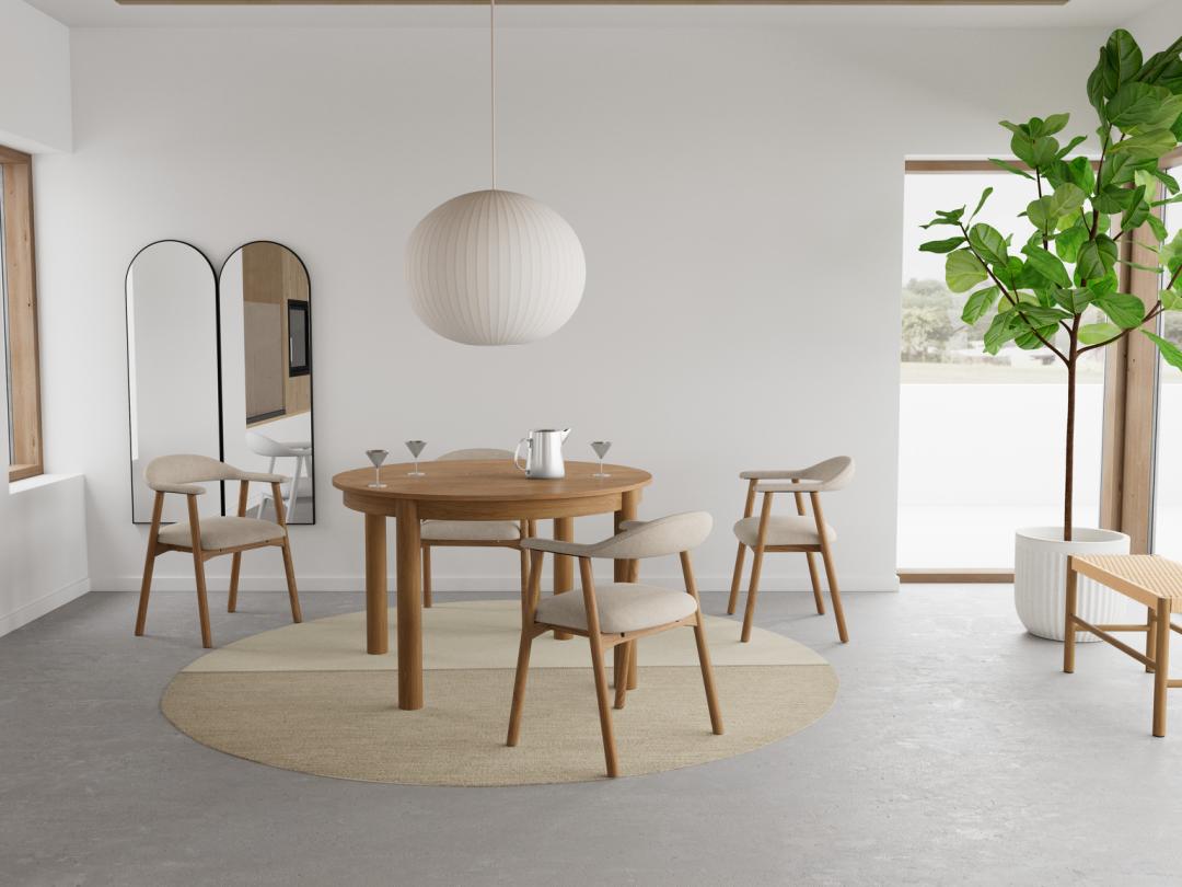 Bank Klovund Hout Wit - Afbeelding 11