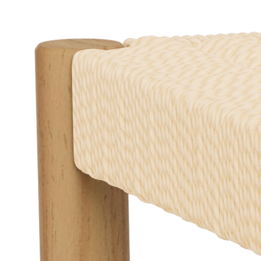 Kruk Raubesta Hout Wit - Afbeelding 5