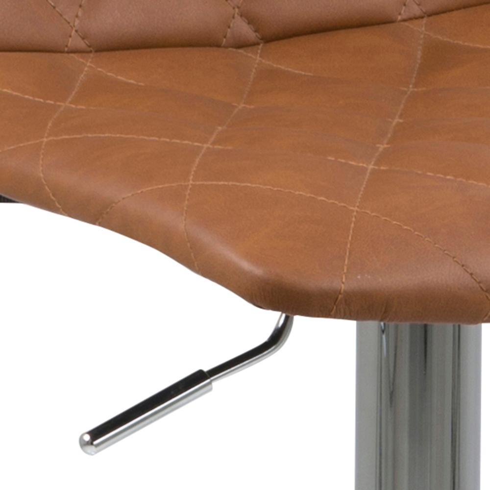 Barkruk Stoolvino Kunstleer Bruin - Afbeelding 6