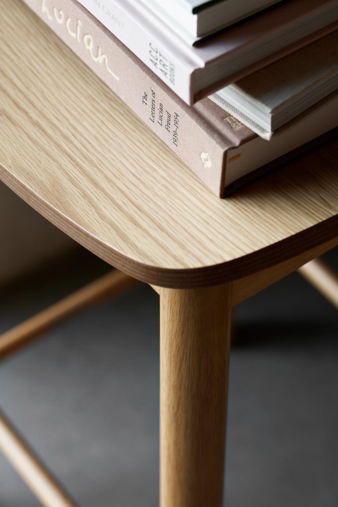 Barkruk Klordea Hout Naturel - Afbeelding 12
