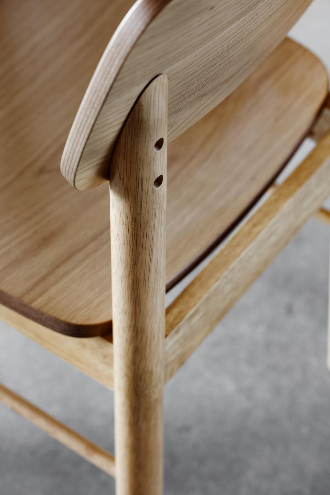 Barkruk Nellond Hout Naturel - Afbeelding 12