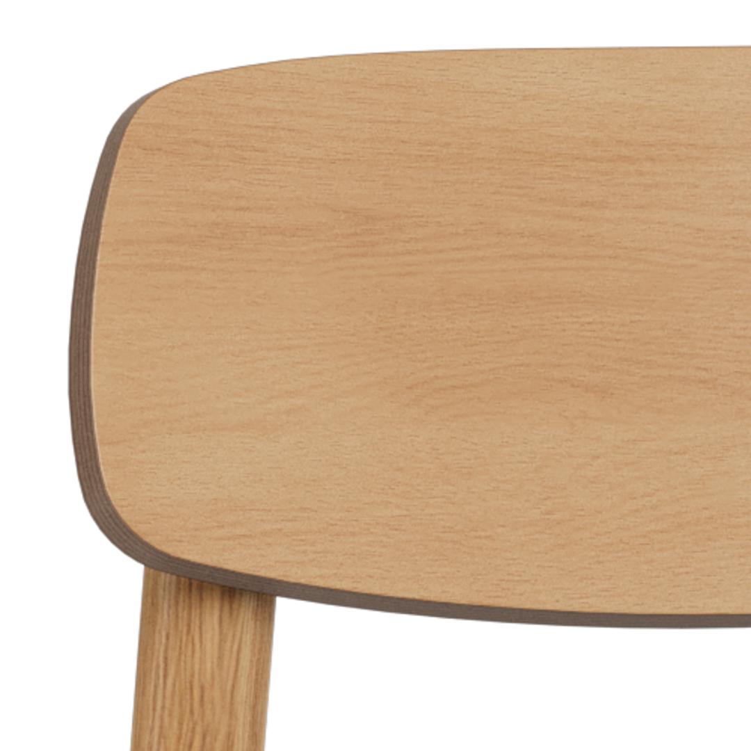 Barkruk Nellond Hout Naturel - Afbeelding 5
