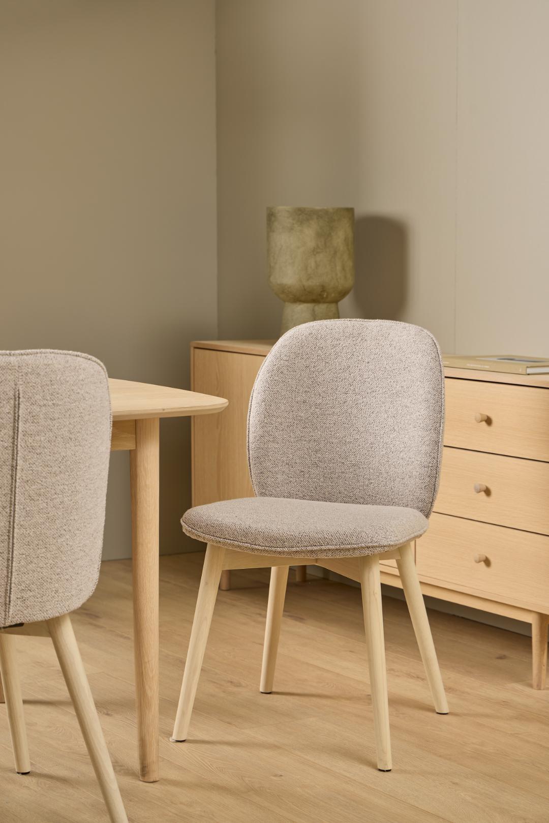Eetkamerstoel Tontea Beige - Afbeelding 8