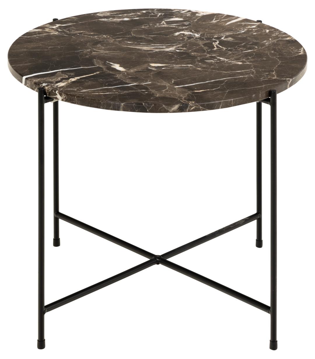 Bijzettafel Maaldund Marmer Ø52 cm