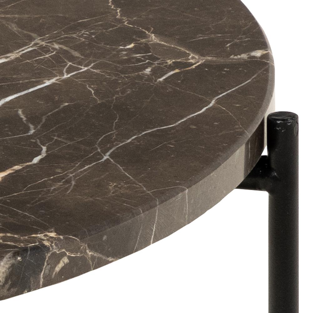 Bijzettafel Maaldund Marmer Ø52 cm - Afbeelding 5