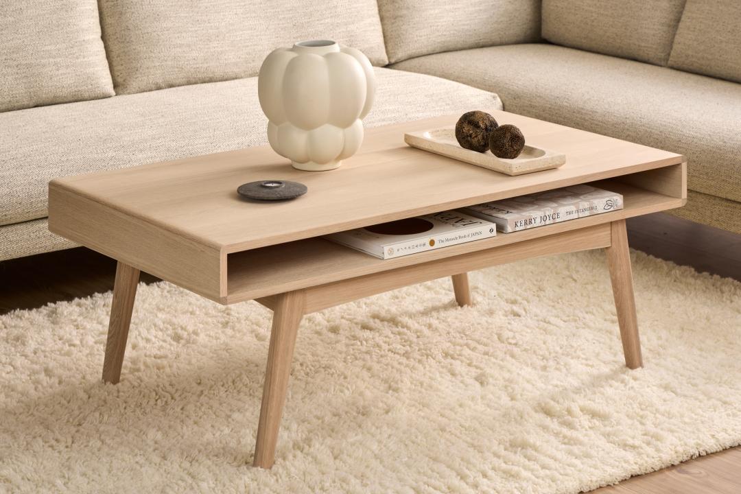 Salontafel Praurea Wit 130 cm - Afbeelding 2