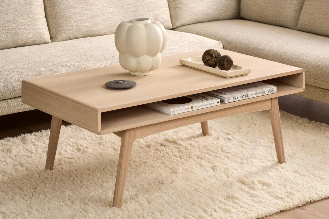 Salontafel Praurea Wit 130 cm - Afbeelding 2