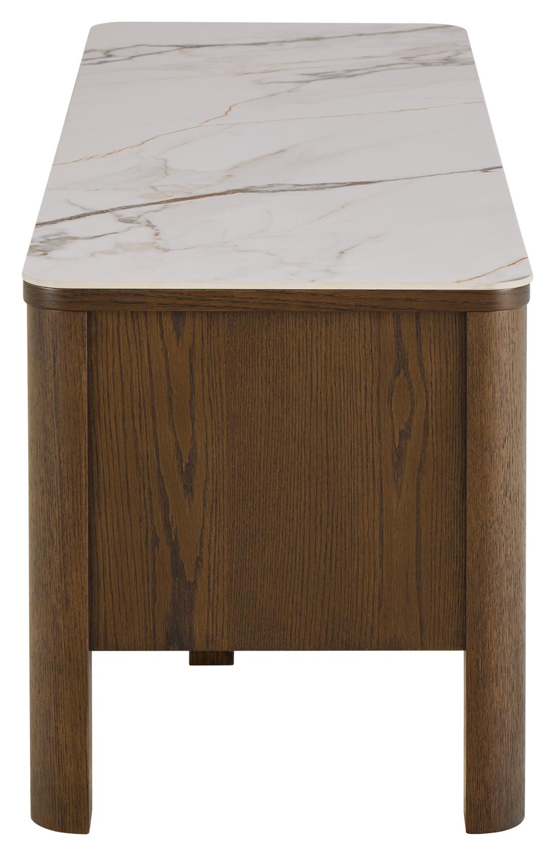 TV-meubel Mieston Beige 120 cm - Afbeelding 2