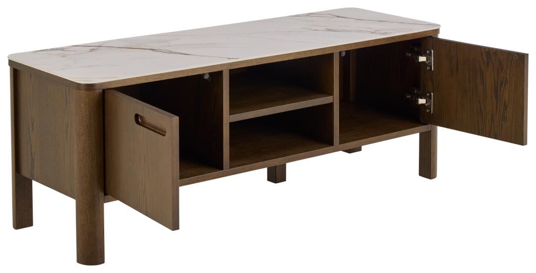 TV-meubel Mieston Beige 120 cm - Afbeelding 3