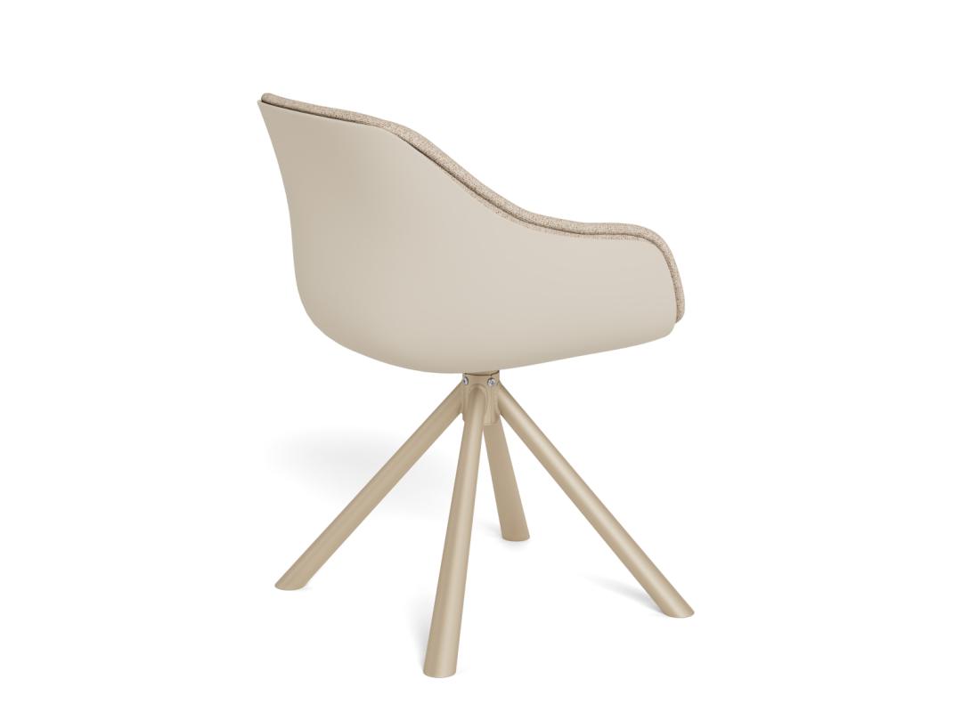 Eetkamerstoel Furrello Beige - Afbeelding 3