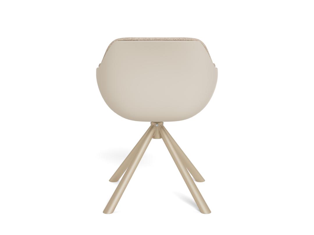 Eetkamerstoel Furrello Beige - Afbeelding 4