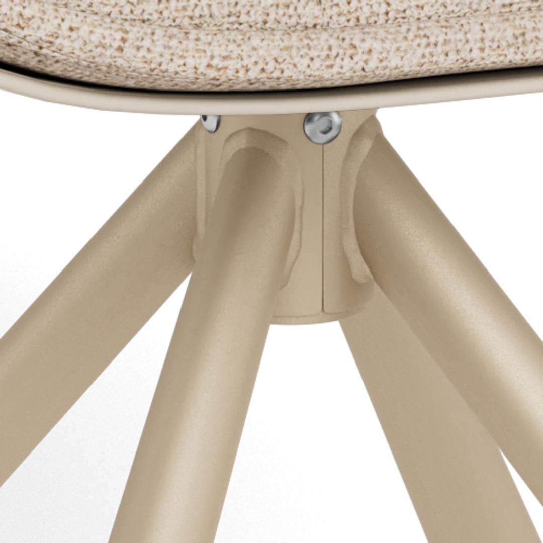 Eetkamerstoel Furrello Beige - Afbeelding 7